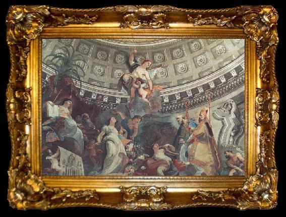 framed  MAULBERTSCH, Franz Anton Ceiling decoration, ta009-2